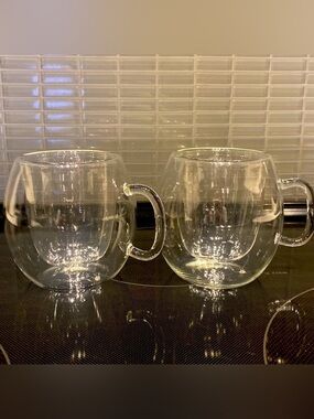 Thermic Glass 10.25 oz Coffee Glasses (Set of 2) by Luigi Bormioli